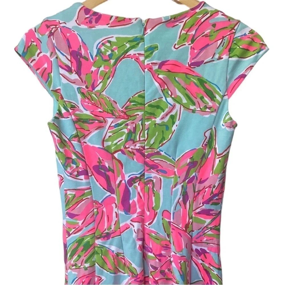Lilly Pulitzer Multicolor Dress Size XS Mini Beachy Bright Fit and Flare‎ Short